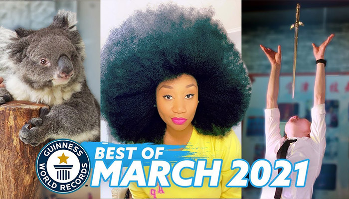 collage of world records