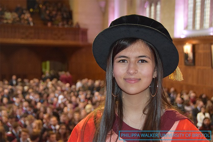 Mya Rose Craig receives honorary doctorate from university of bristol